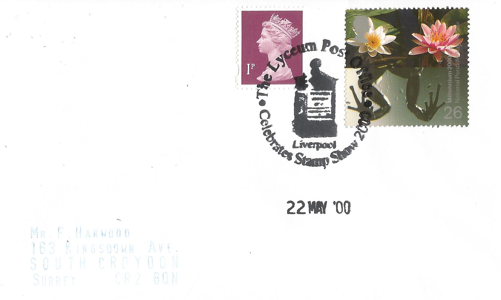The Lyceum Post Office Celebrates Stamp Show 2000 Liverpool_12619