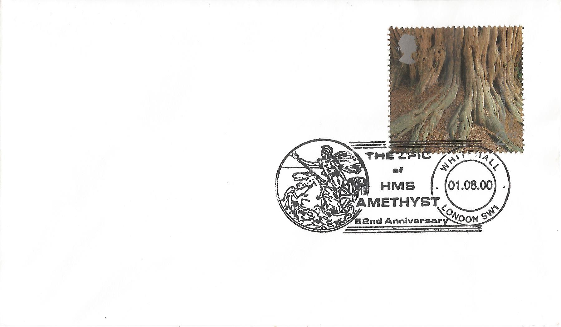 The Epic of HMS Amethyst 52nd Anniversary Whitehall London SW1_12752