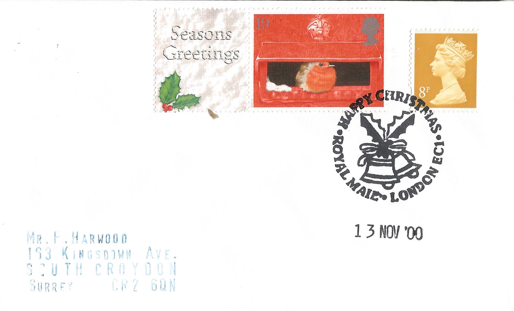 Happy Christmas Royal Mail London EC1_12980