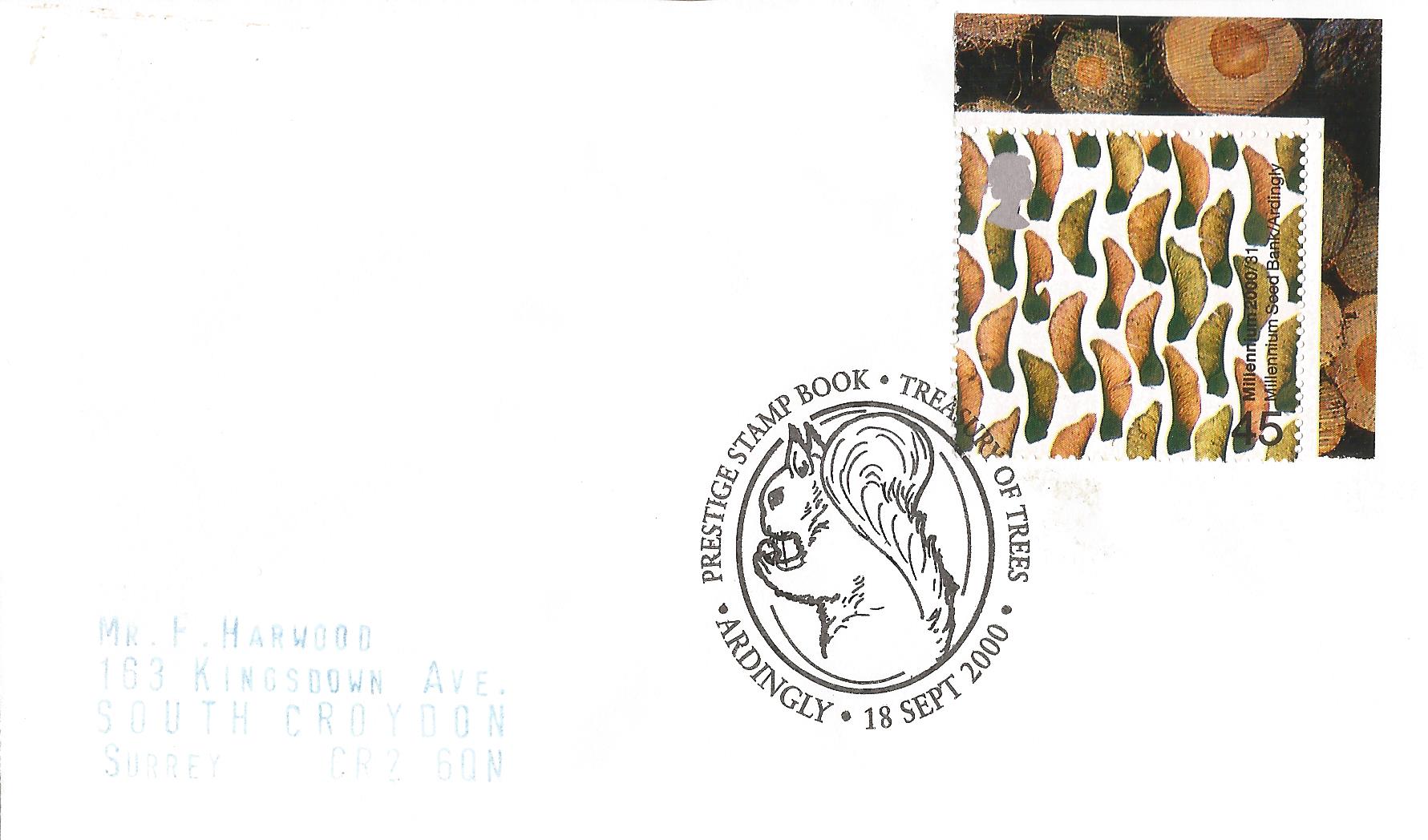 Prestige Stamp Book Treasury of Trees Ardingly_12883