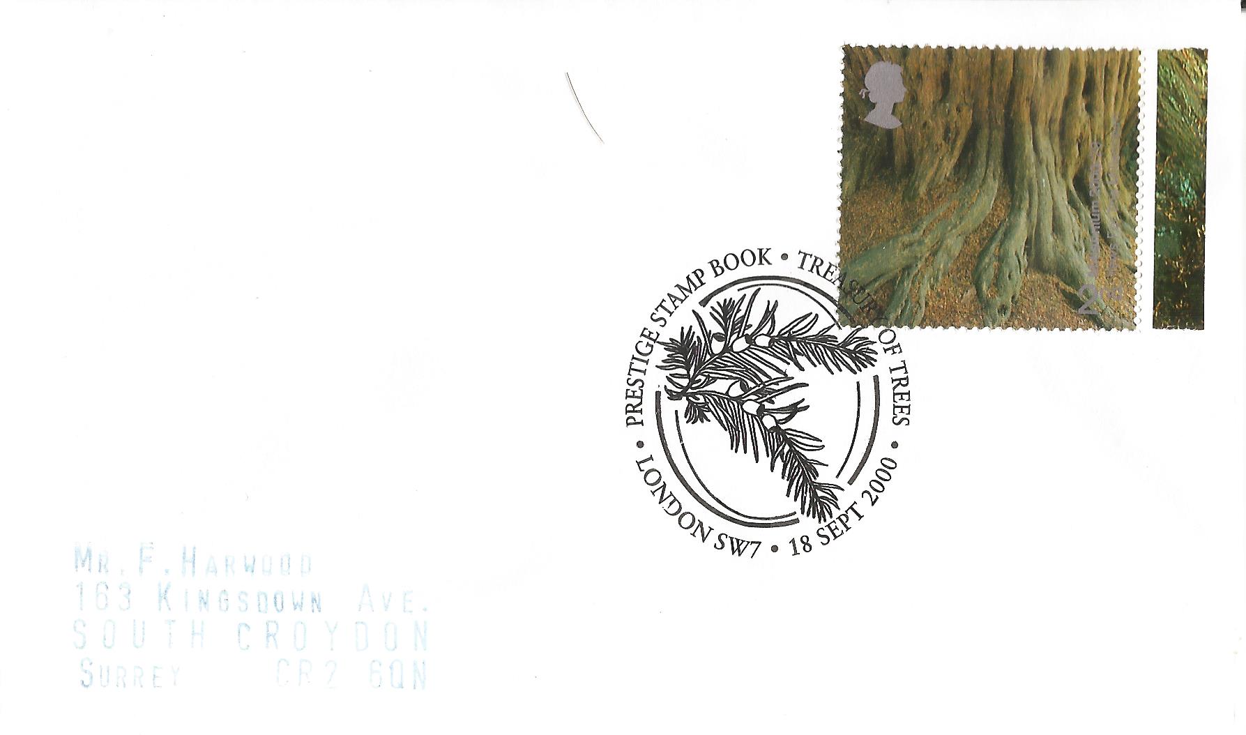 Prestige Stamp Book Treasury of Trees London SW7_12881
