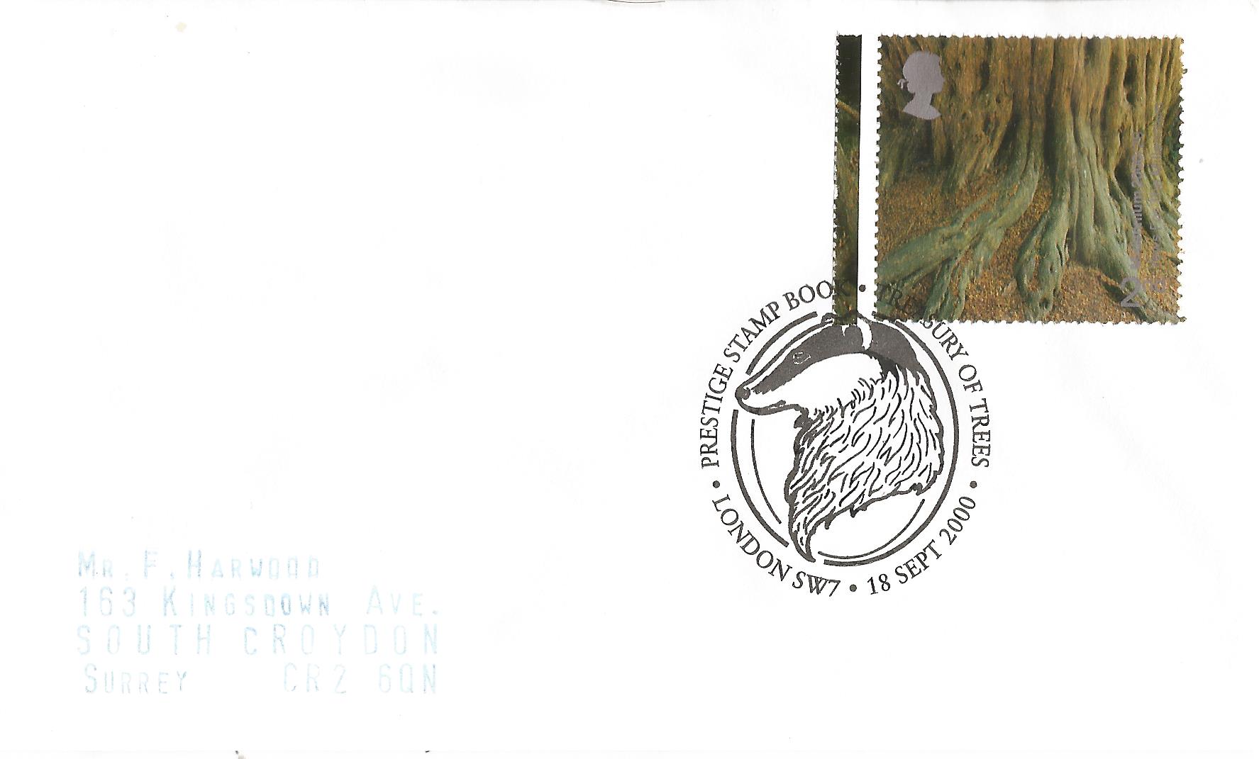 Prestige Stamp Book Treasury of Trees London SW7_12882