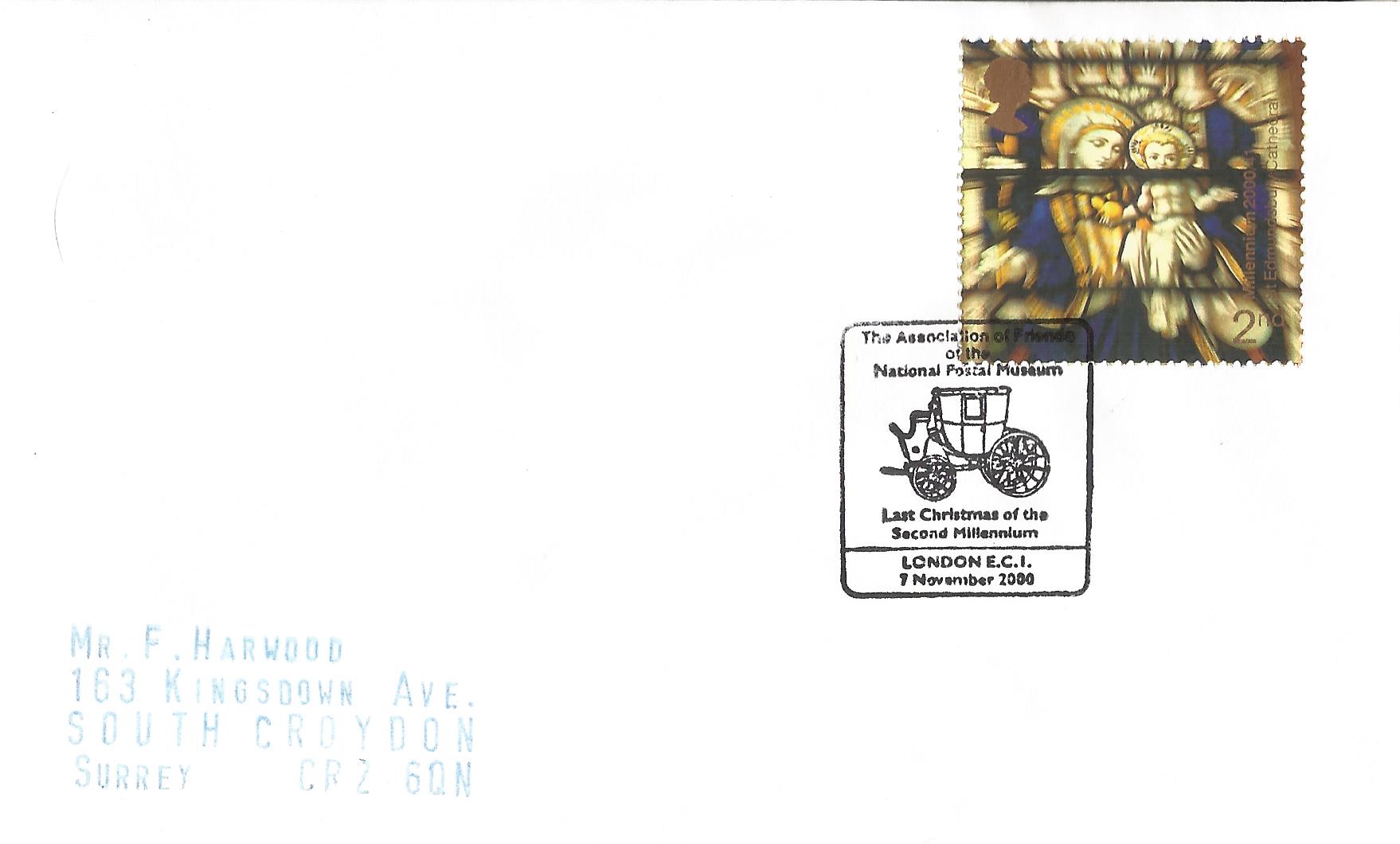 The Association of Friends of The National Postal Museum Last Christmas of the Second Millennium London EC1_12949