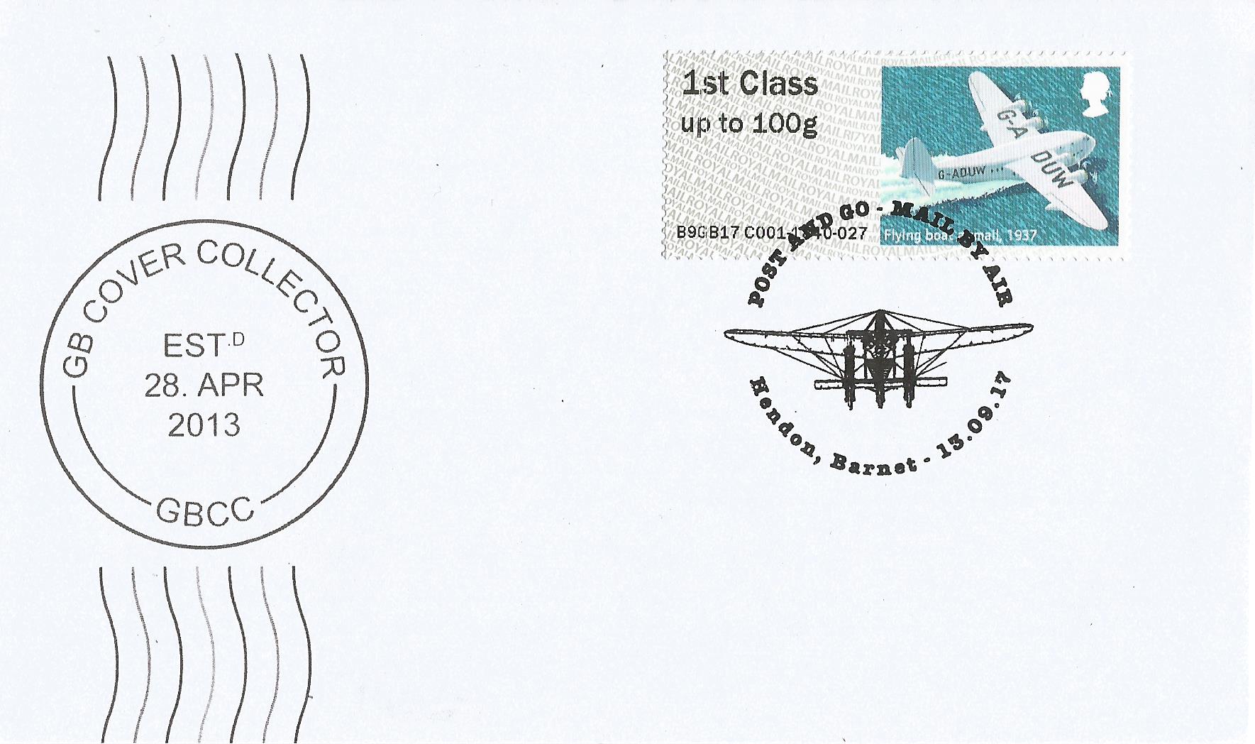 Post and Go Mail by Air Hendon Barnet