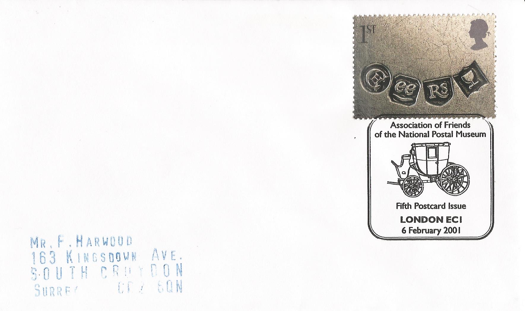 Association of Friends of The National Postal Museum Fifth Postcard Issue London EC1_13083