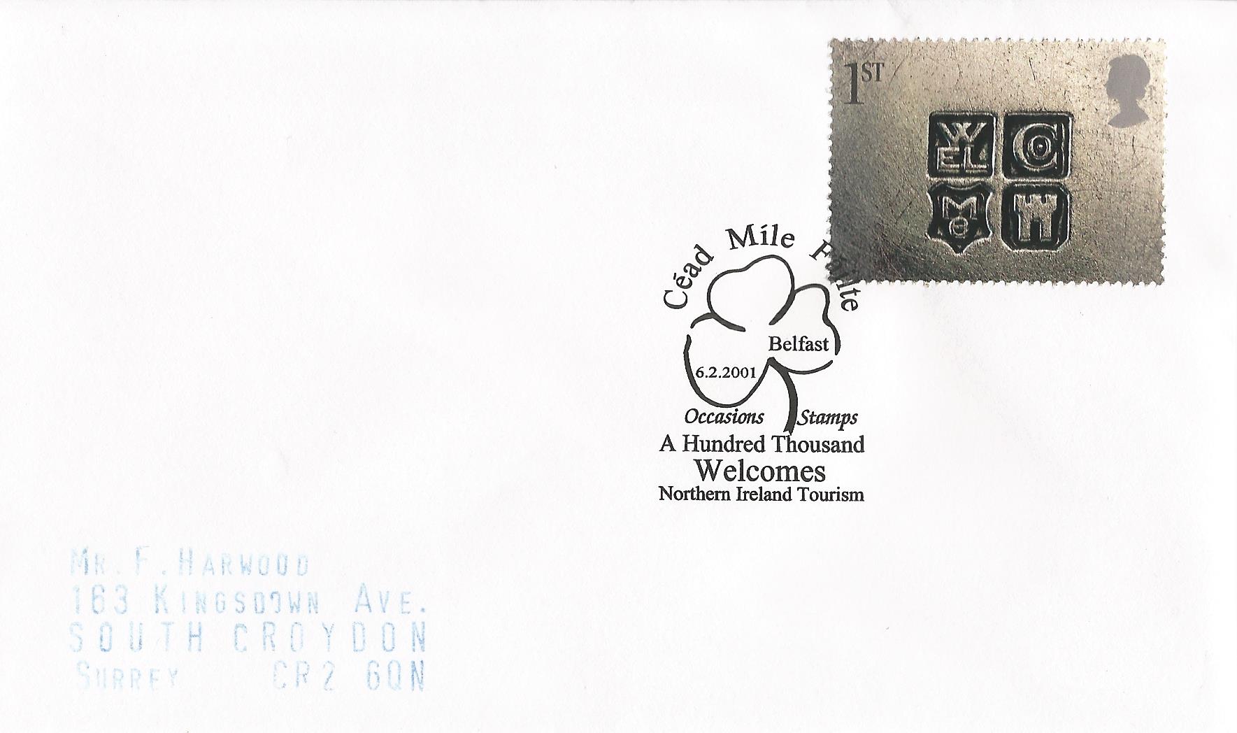 Cead Mile Failte Occasions Stamps A Hundred Thousand Welcomes Northern Ireland Tourism Belfast_13087