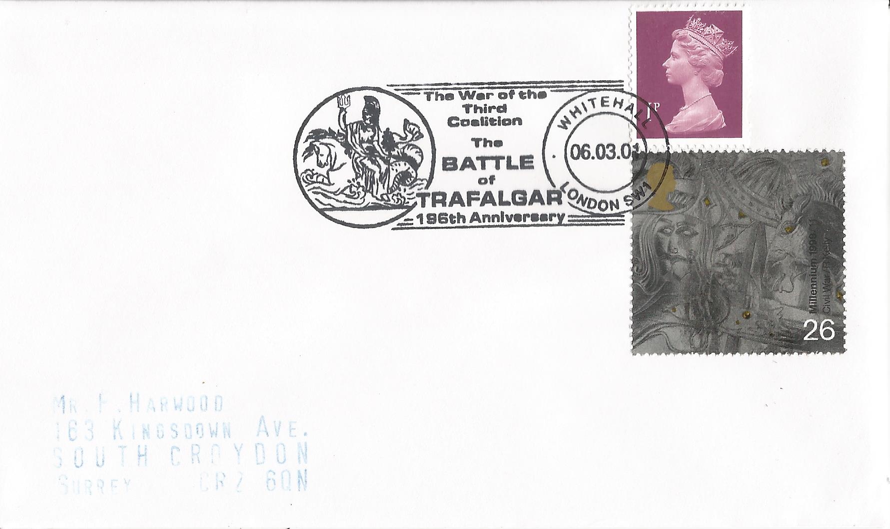 The War of the Third Coalition The Battle of Trafalgar 196th Anniversary Whitehall London SW1_13146
