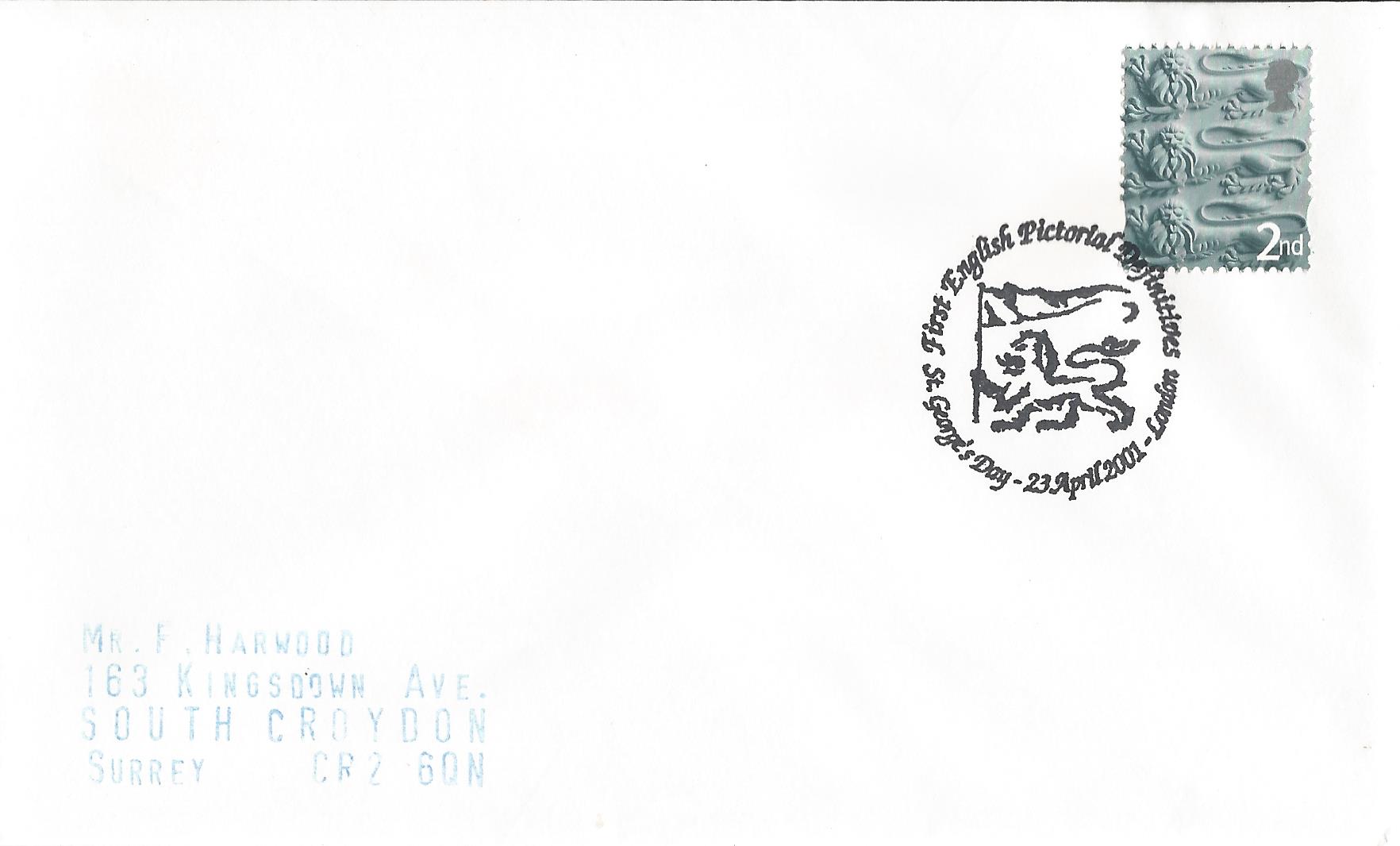 First English Pictorial Definitives St George's Day London_13256