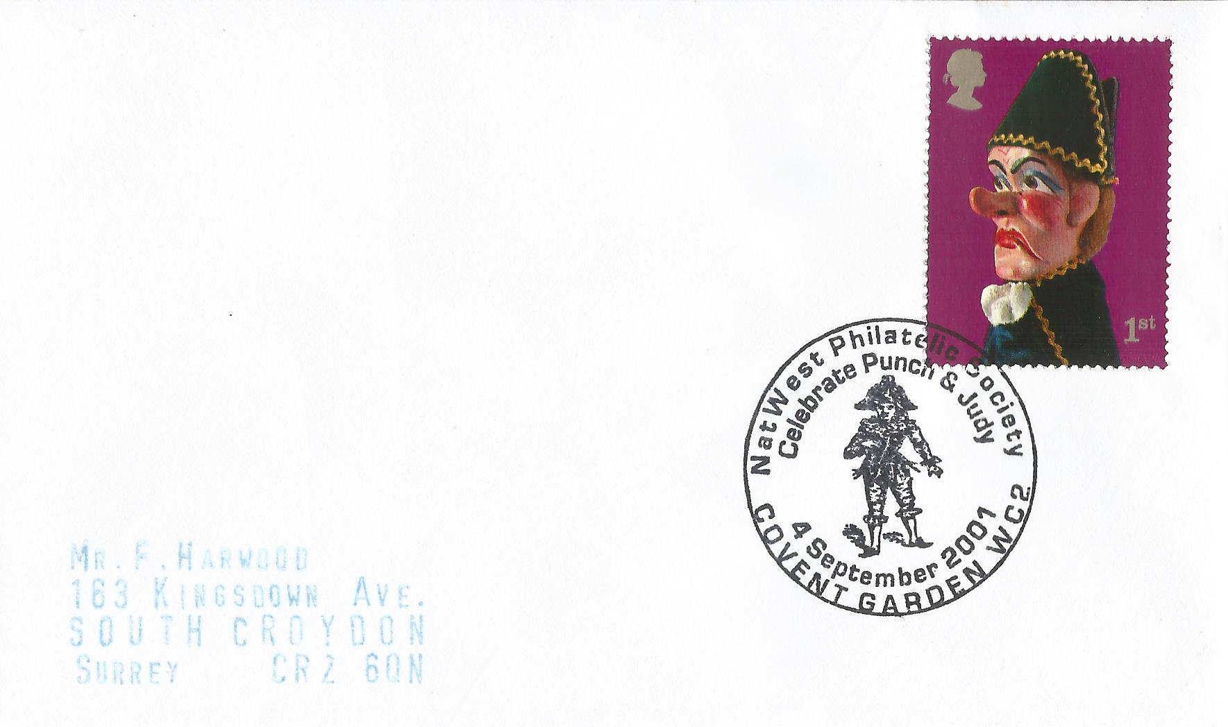 Nat West Philatelic Society Celebrate Punch & Judy Covent Garden WC2_13439