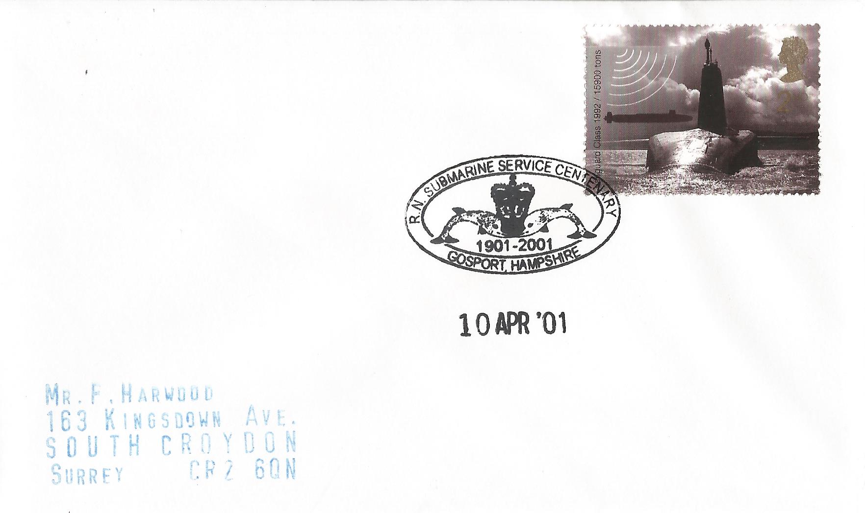 R N Submarine Service Centenary 1901 2001 Gosport Hampshire_13031