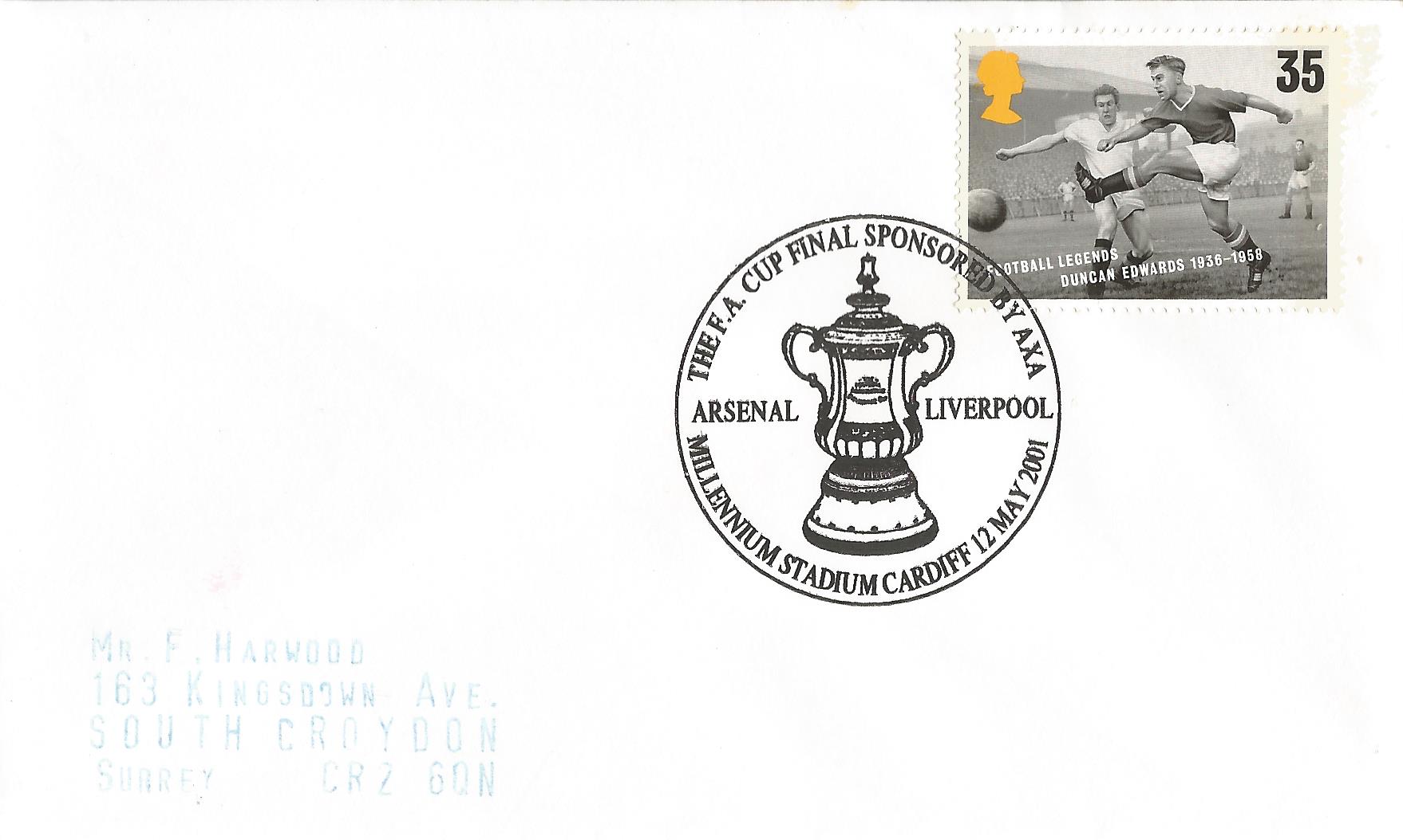 The FA Cup Final Sponsored by AXA Arsenal  Liverpool Millennium Stadium Cardiff_13275