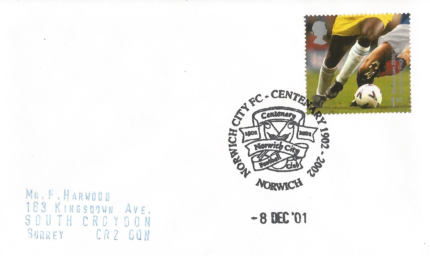 Norwich City FC Centenary 1902-2001_13579