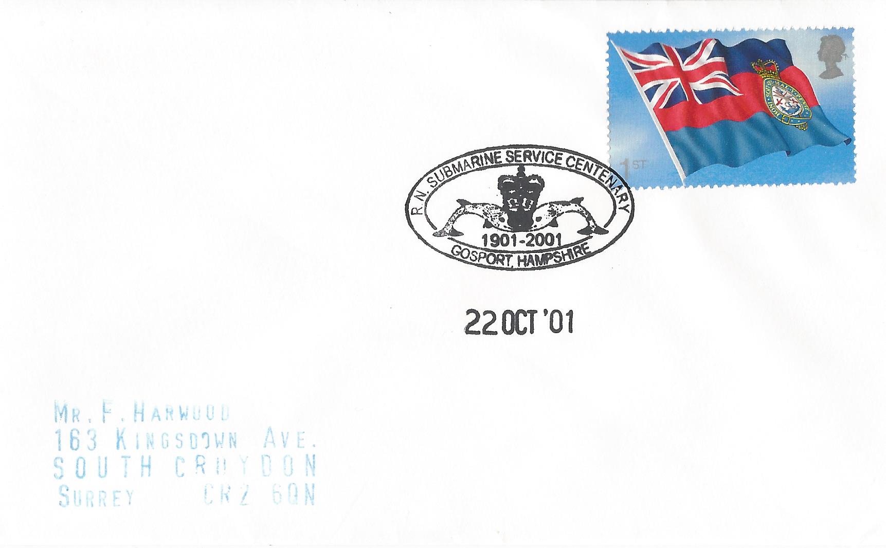 R N Submarine Service Centenary 1901 2001 Gosport Hampshire_13031 (1)