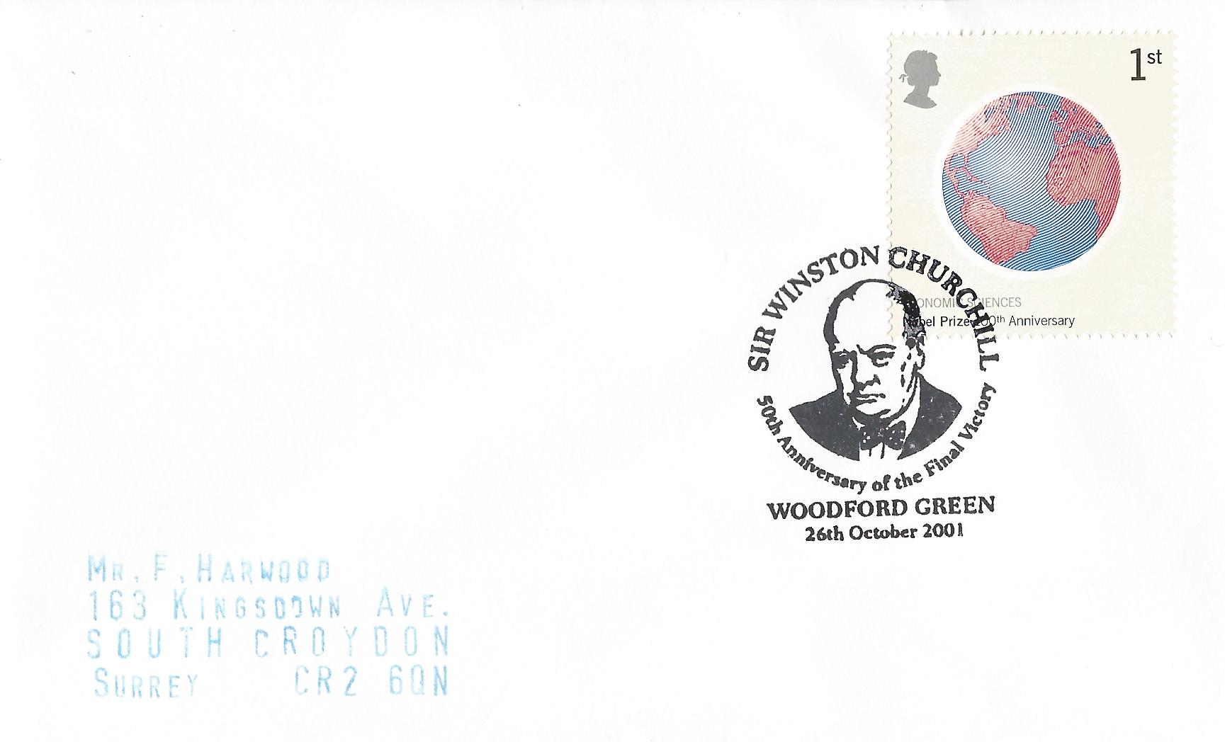 Sir Winston Churchill 50th Anniversary of the Final Victory Woodford Green_13540