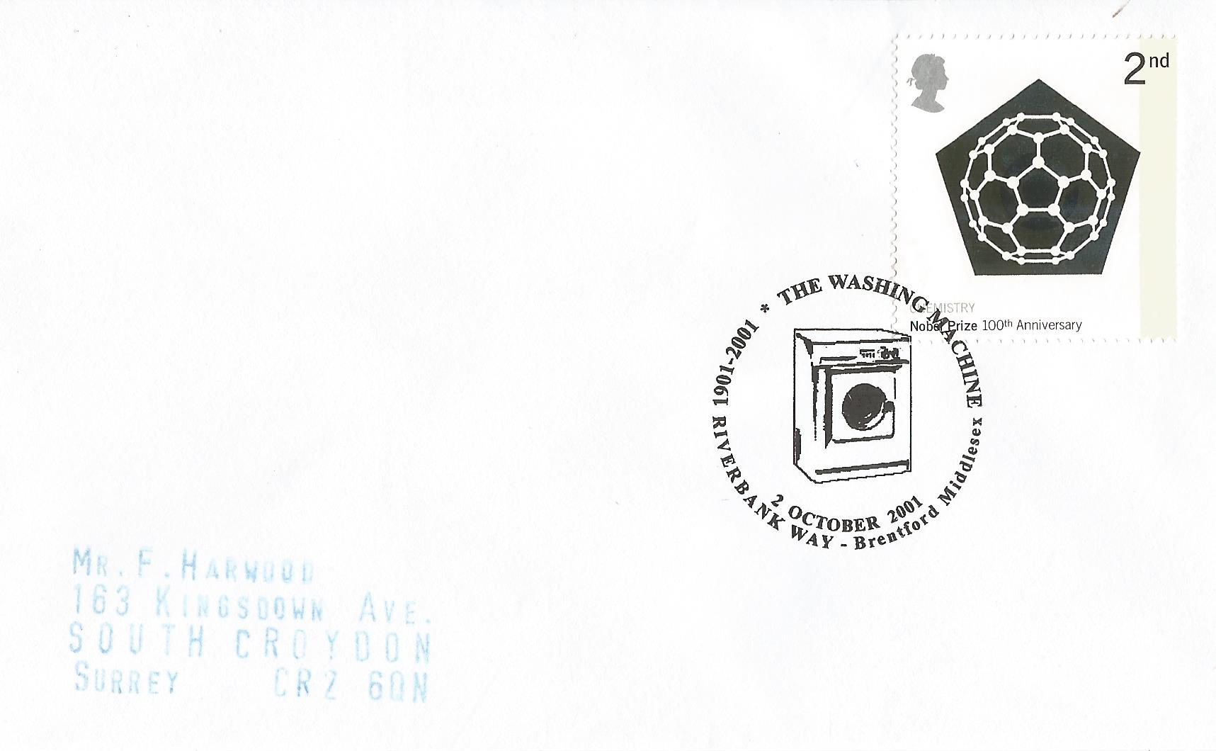 The Washing Machine 1901-2001 Riverbank Way Brentford Middlesex_13492
