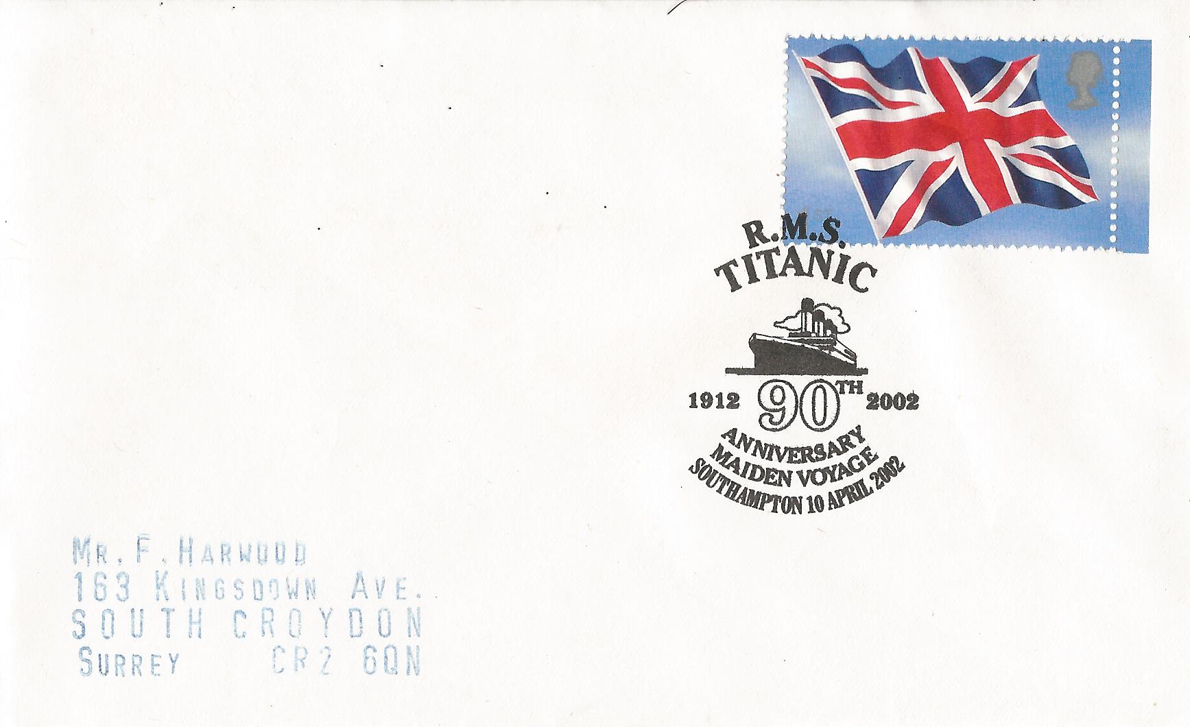 RMS Titanic 1912 2002 90th Anniversary Maiden Voyage Southampton_13770