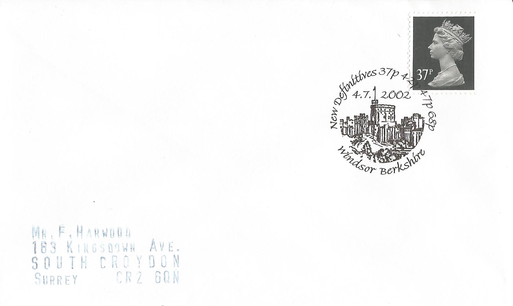 New Definitives 37p 42p 47p 68p Windsor Berkshire_13937