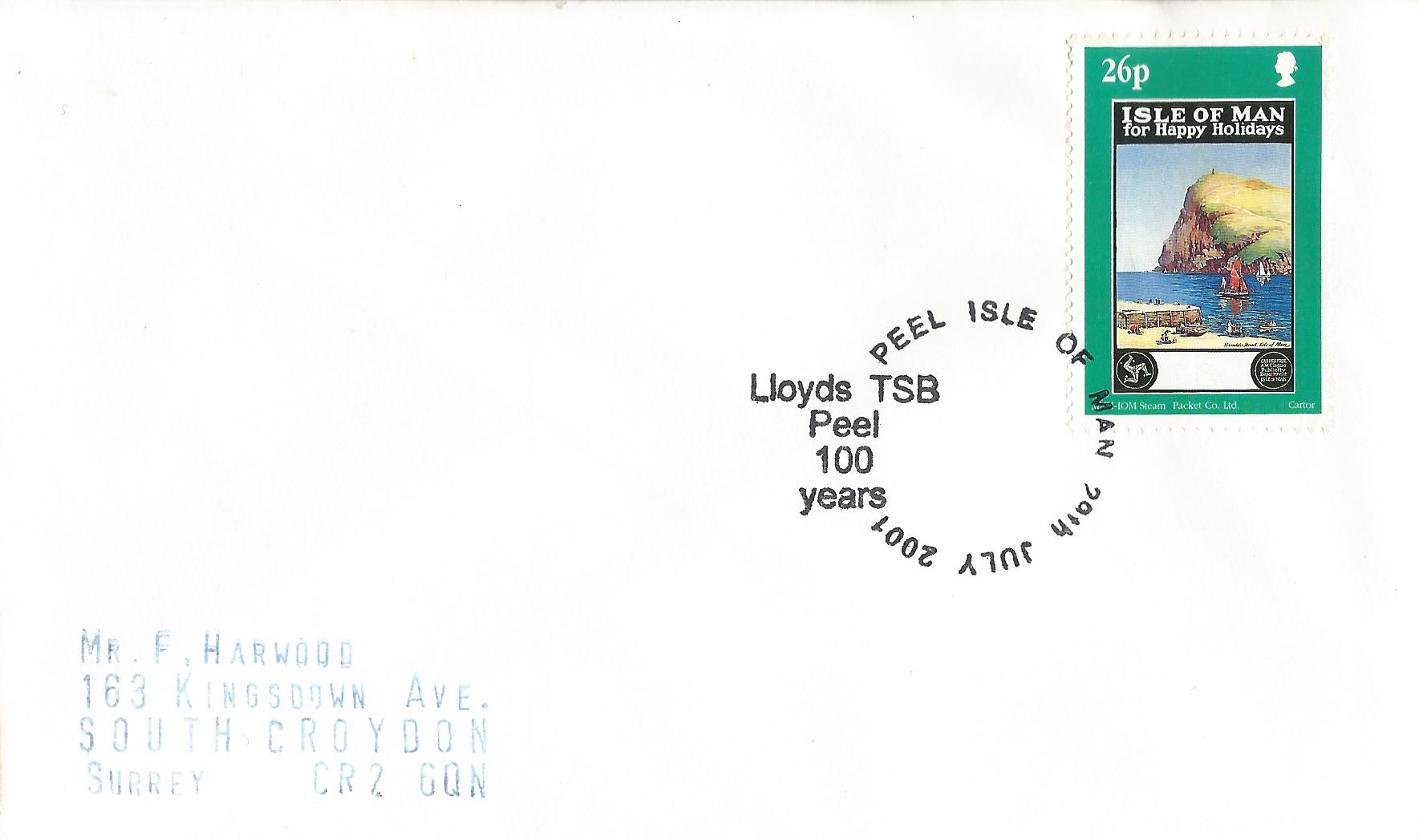 Lloyds TSB Peel 100 years Peel Isle of Man_M466