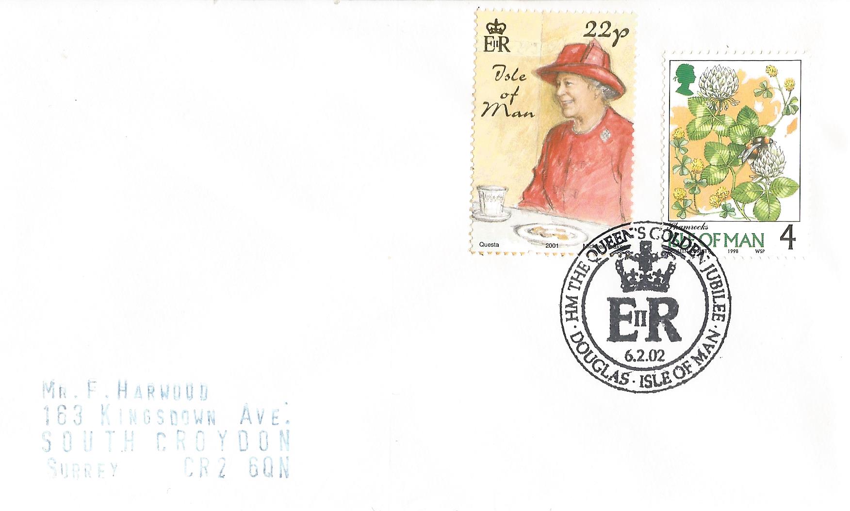HM The Queen's Golden Jubilee E II R Douglas Isle of Man_M475