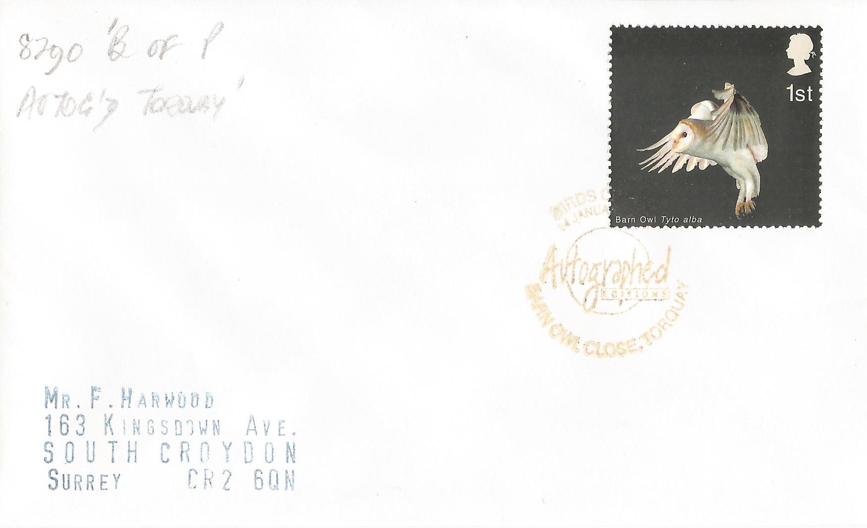 Birds of Prey Autographed Editions Barn Owl Close Torquay_14225
