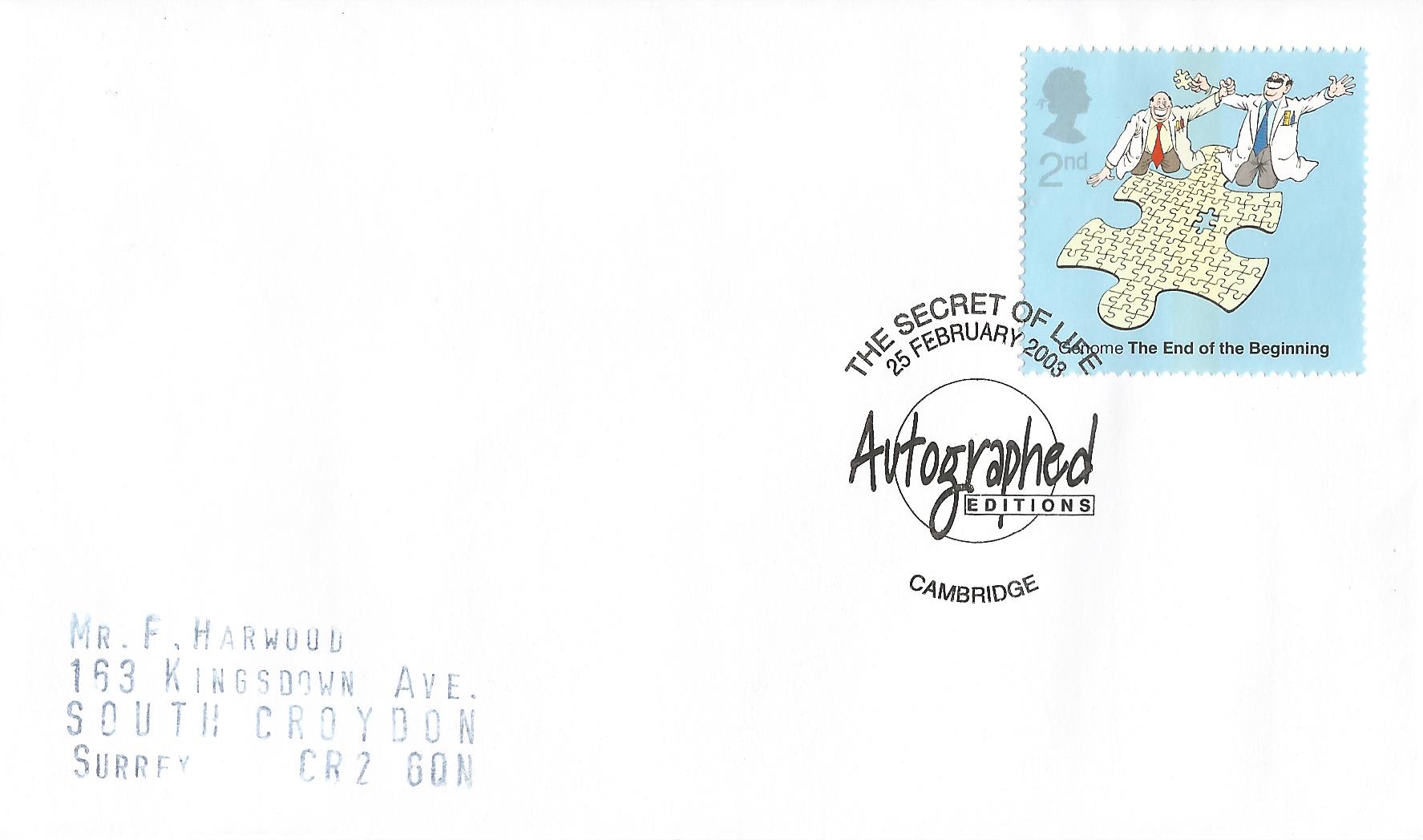 The Secret of Life Autographed Editions Cambridge_14280