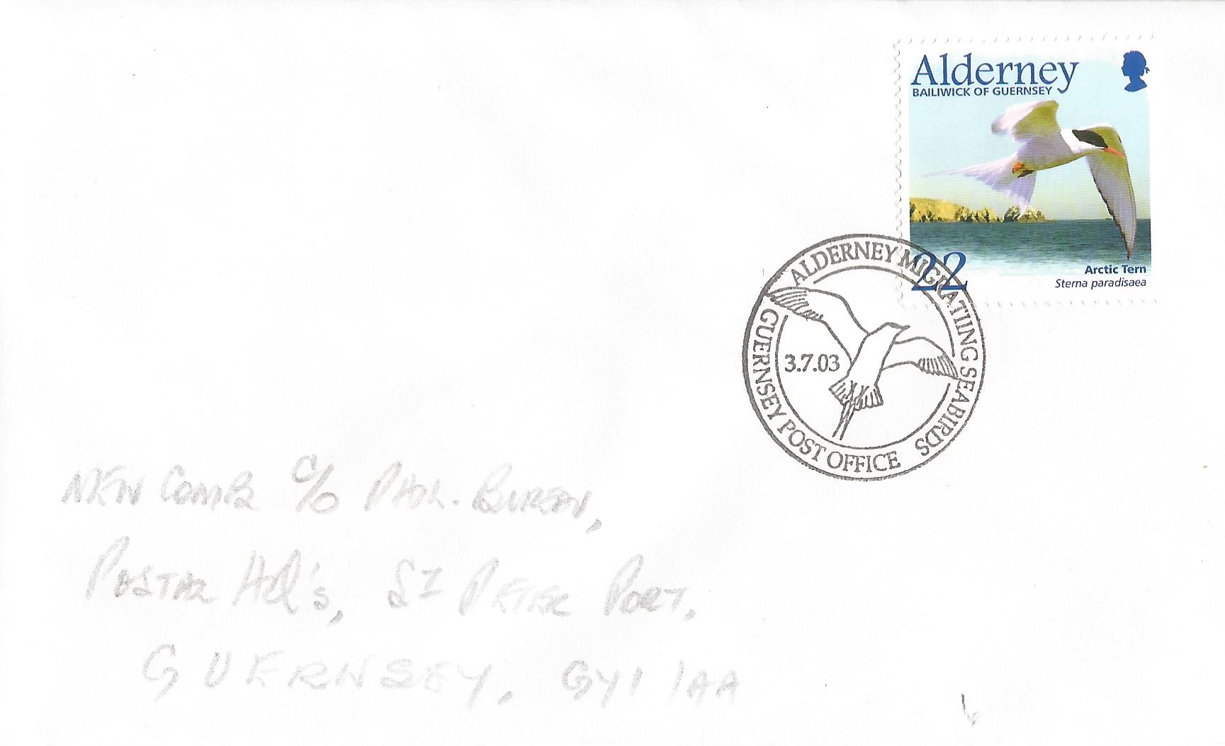 Alderney Migratiing Birds Guernsey Post Office_G215