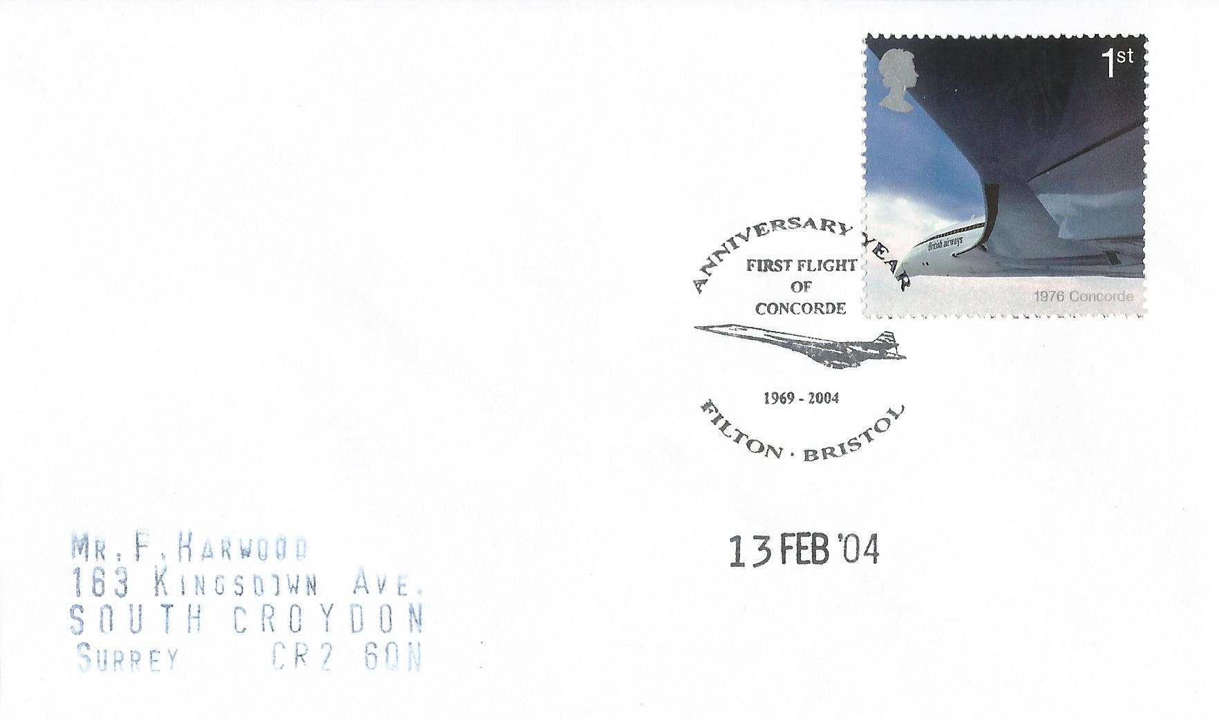 Anniversary Year First Flight of Concorde 1969-2004 Filton Bristol_14817
