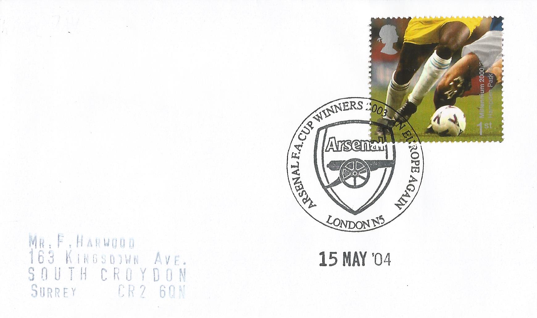 Arsenal FA Cup Winners 2003 In Europe Again London N5_14585 (1)