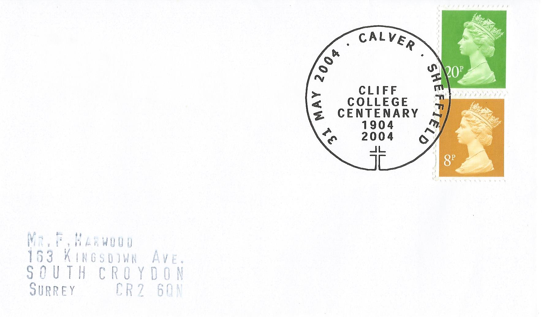Cliff College Centenary 1904 2004 Calver Sheffield_15000