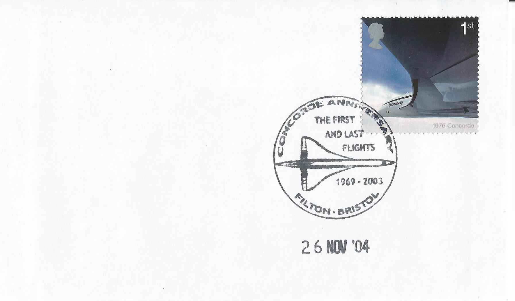 Concorde Anniversary The First and Last Flight 1969 - 2003 Filton Bristol_15216
