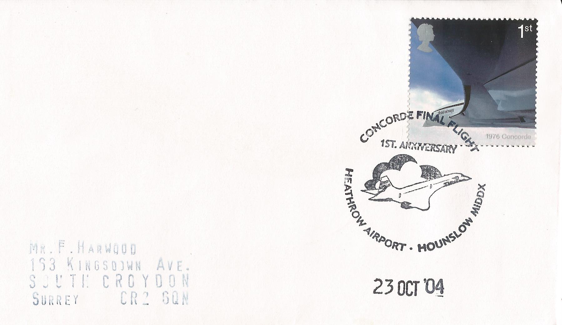 Concorde Final Flight 1st Anniversary Heathrow Airport Hounslow Middx_15179