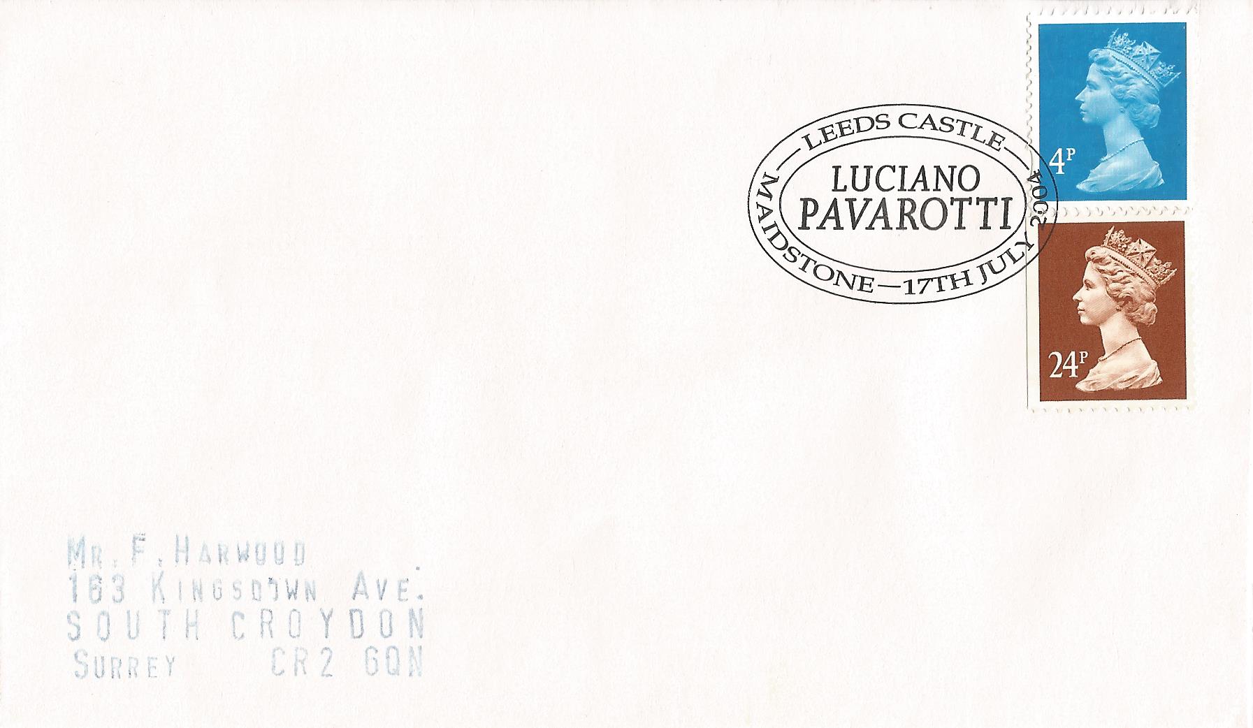Luciano Pavarotti Leeds Castle Maidstone_15043