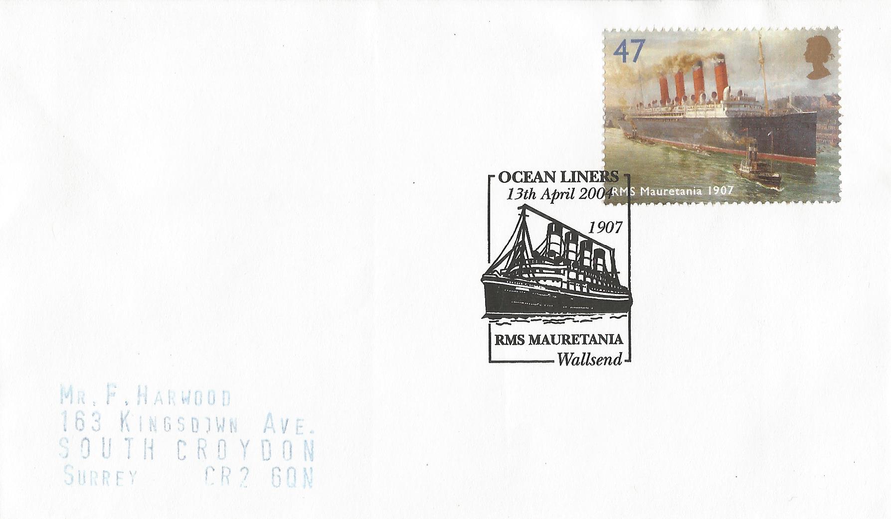 Ocean Liners 1907 RMS Mauretania Wallsend_14928