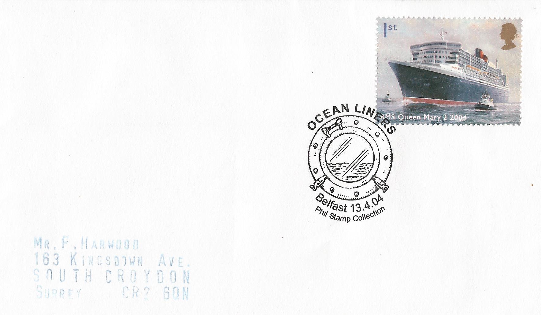 Ocean Liners Phil Stamp Collection Belfast_14929