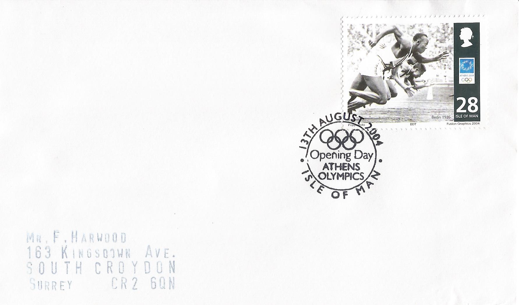 Opening Day Athens Olympics Douglas  Isle of Man_M552