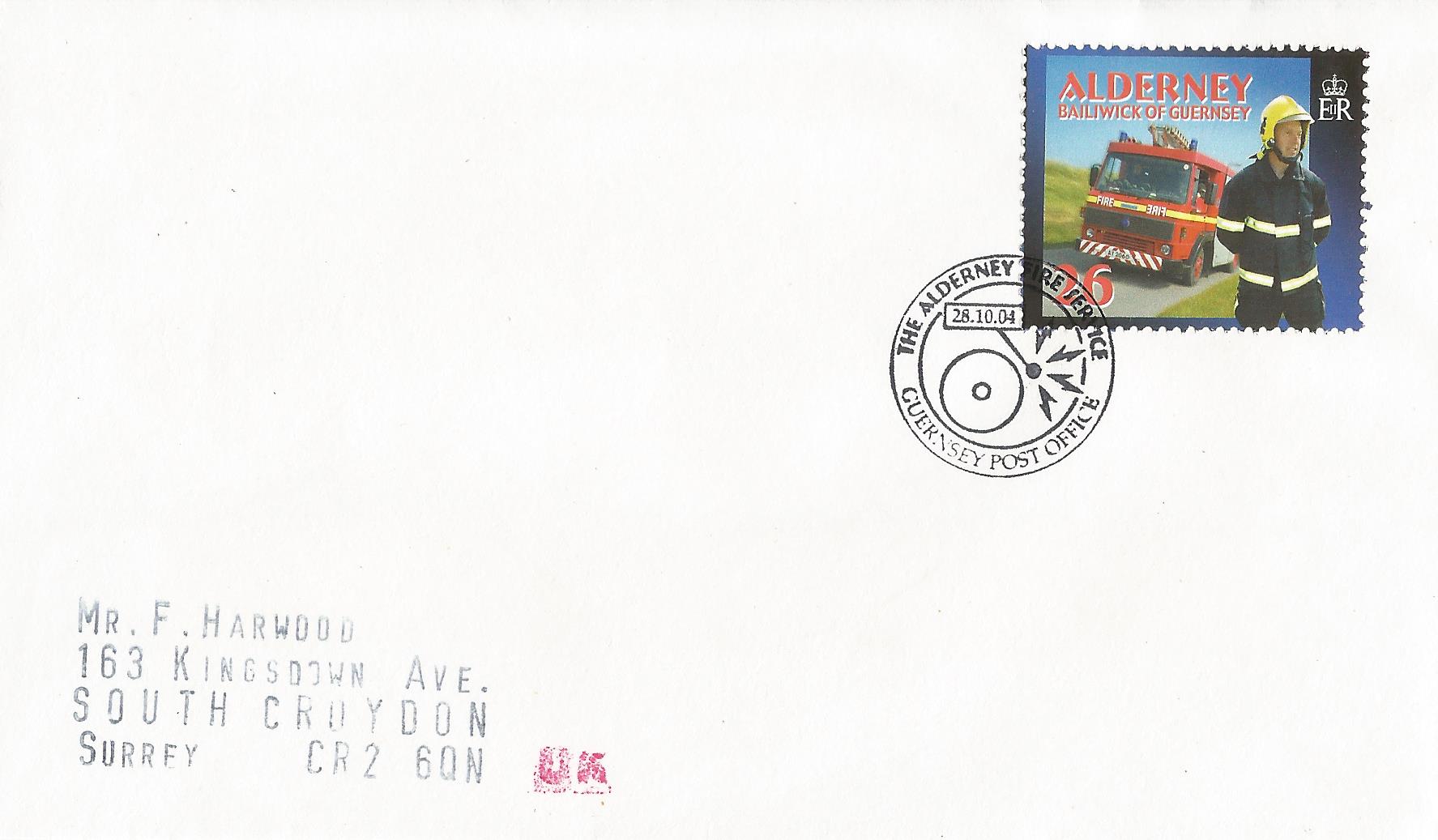 The Alderney Fire Service Guernsey Post Office_G231