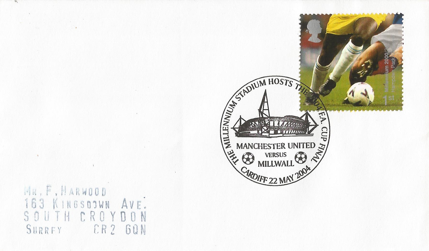 The Millennium Stadium Hosts The 2004 FA Cup Final Manchester United versus Millwall Cardiff_14968