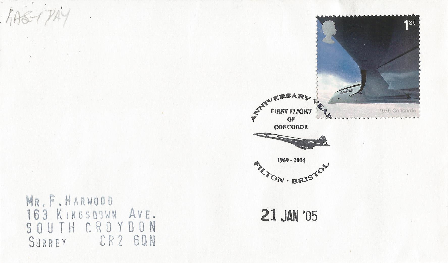 Anniversary Year First Flight of Concorde 1969-2004 Filton Bristol_14817 (1)