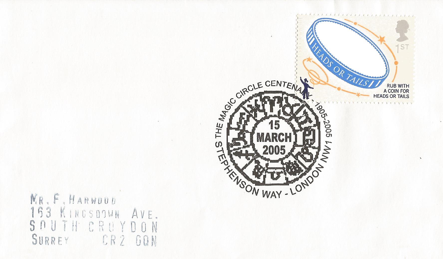 The Magic Circle Centenary 1905-2005 Stephenson Way London NW1_15331