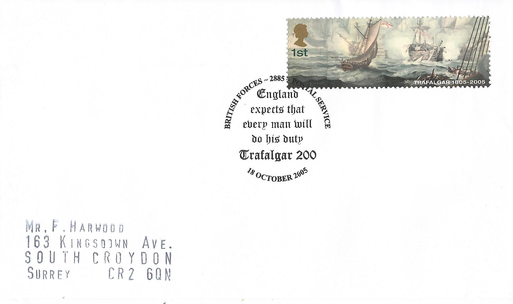 England Expects that every man will do his duty Trafalgar 200 BFPS 2885_15657