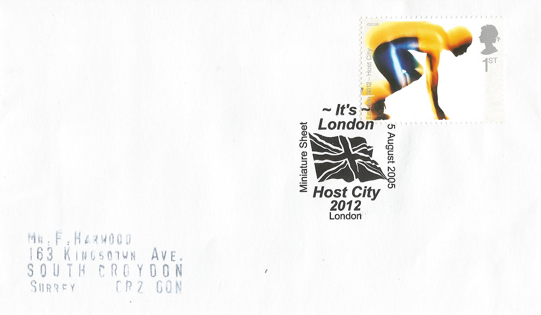 It's London Host City 2012 Miniature Sheet London_15552