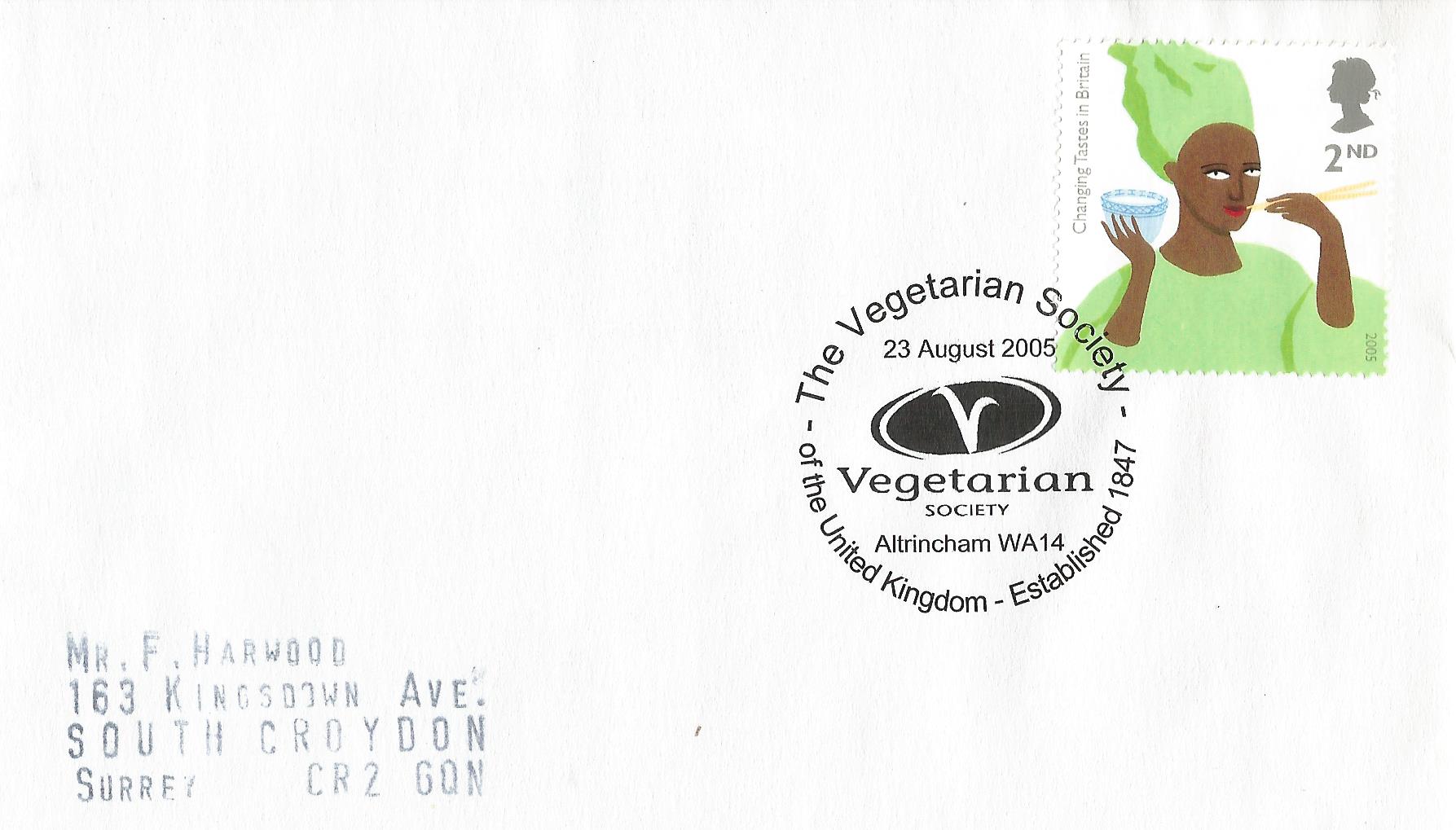 The Vegetarian Society of the United Kingdom Established 1847 Vegetarian Society Altrincham W14_15586