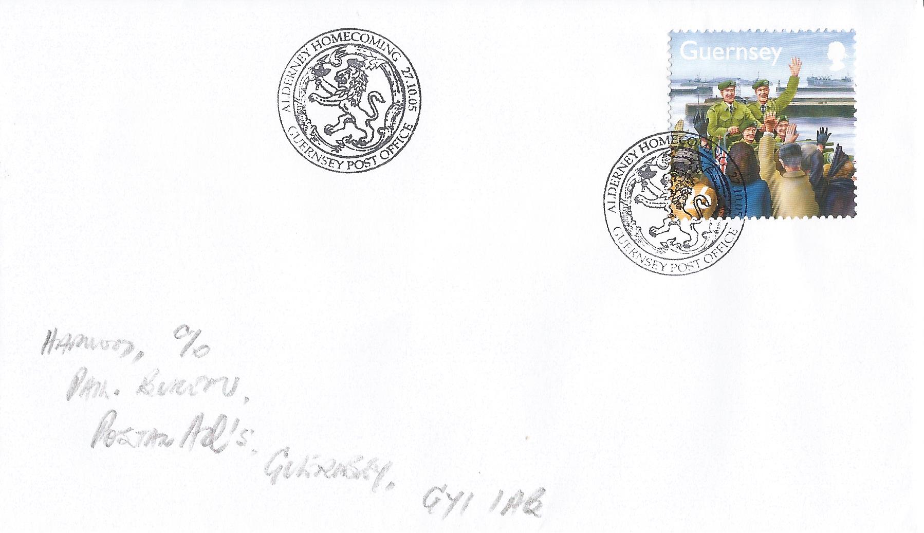 Alderney Homecoming Guernsey Post Office_G247