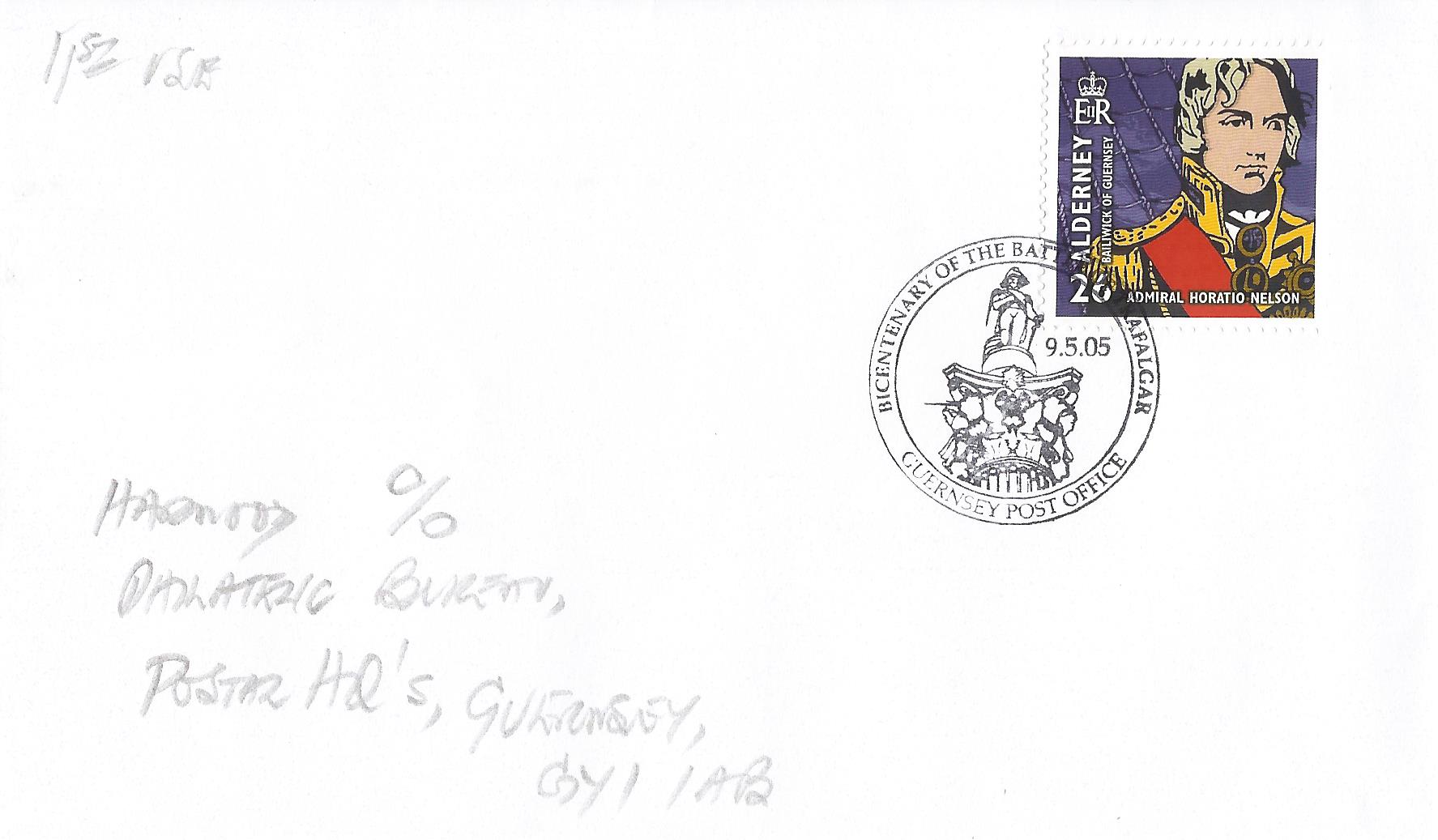 Bicentenary of The Battle of Trafalgar Guernsey Post Office_G240