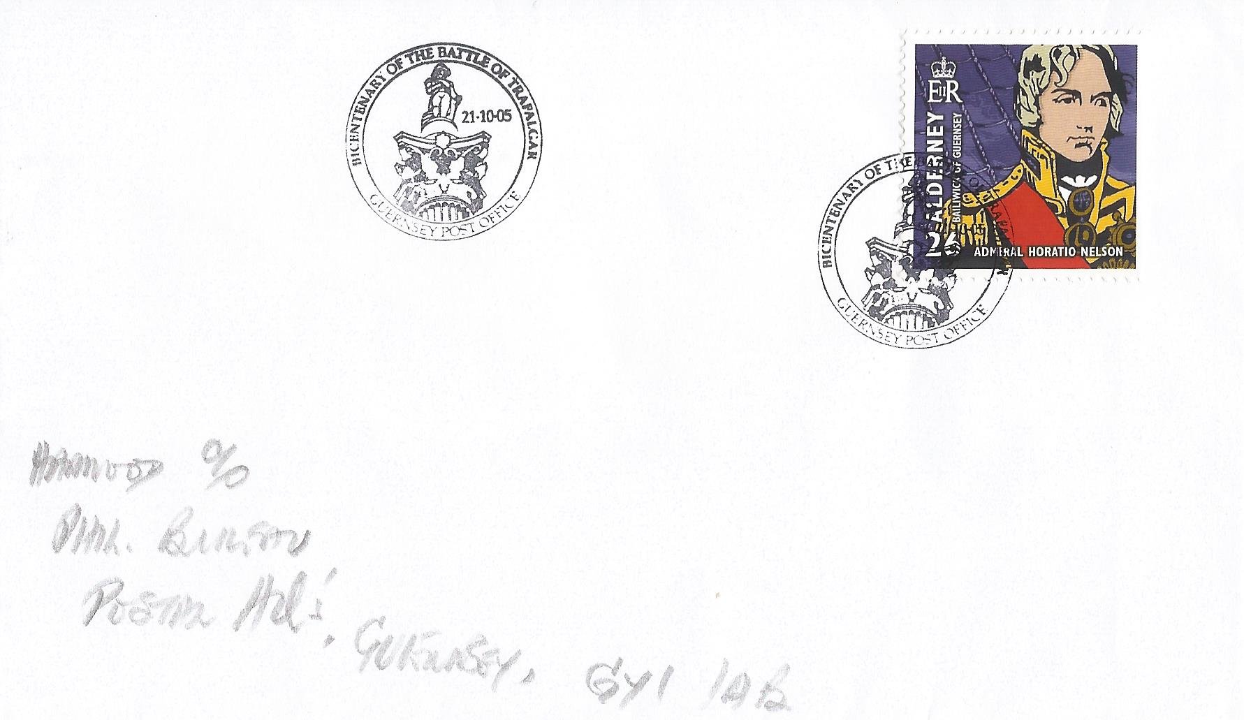 Bicentenary of The Battle of Trafalgar Guernsey Post Office_G246 (1)