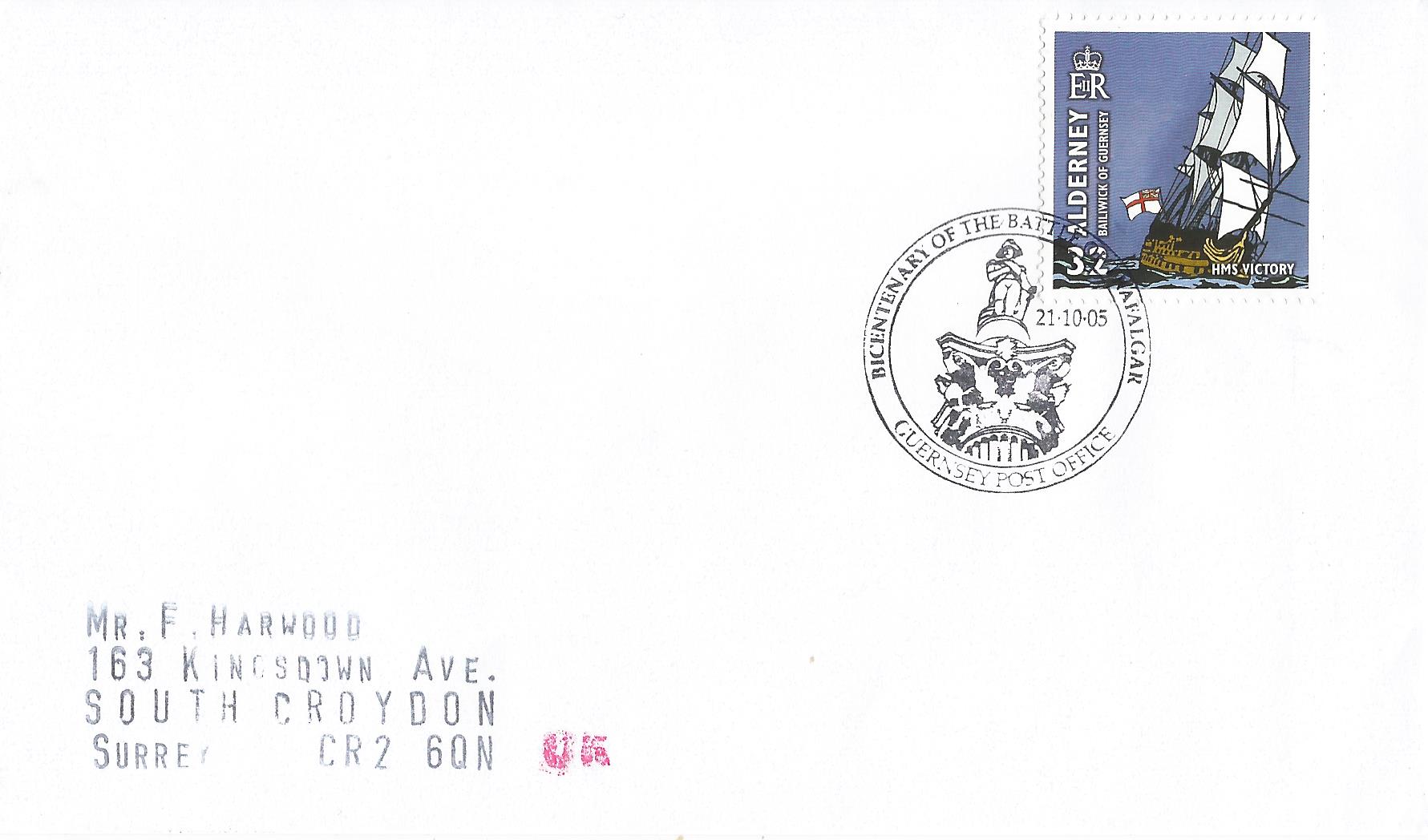 Bicentenary of The Battle of Trafalgar Guernsey Post Office_G246