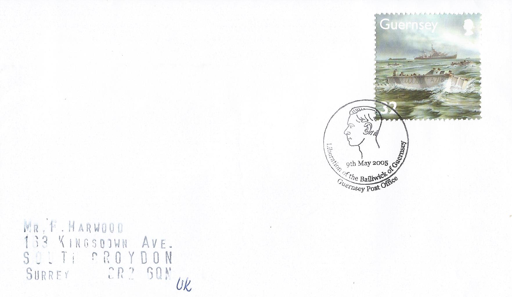 Liberation of The Bailiwick of Guernsey Guernsey Post Office_G239