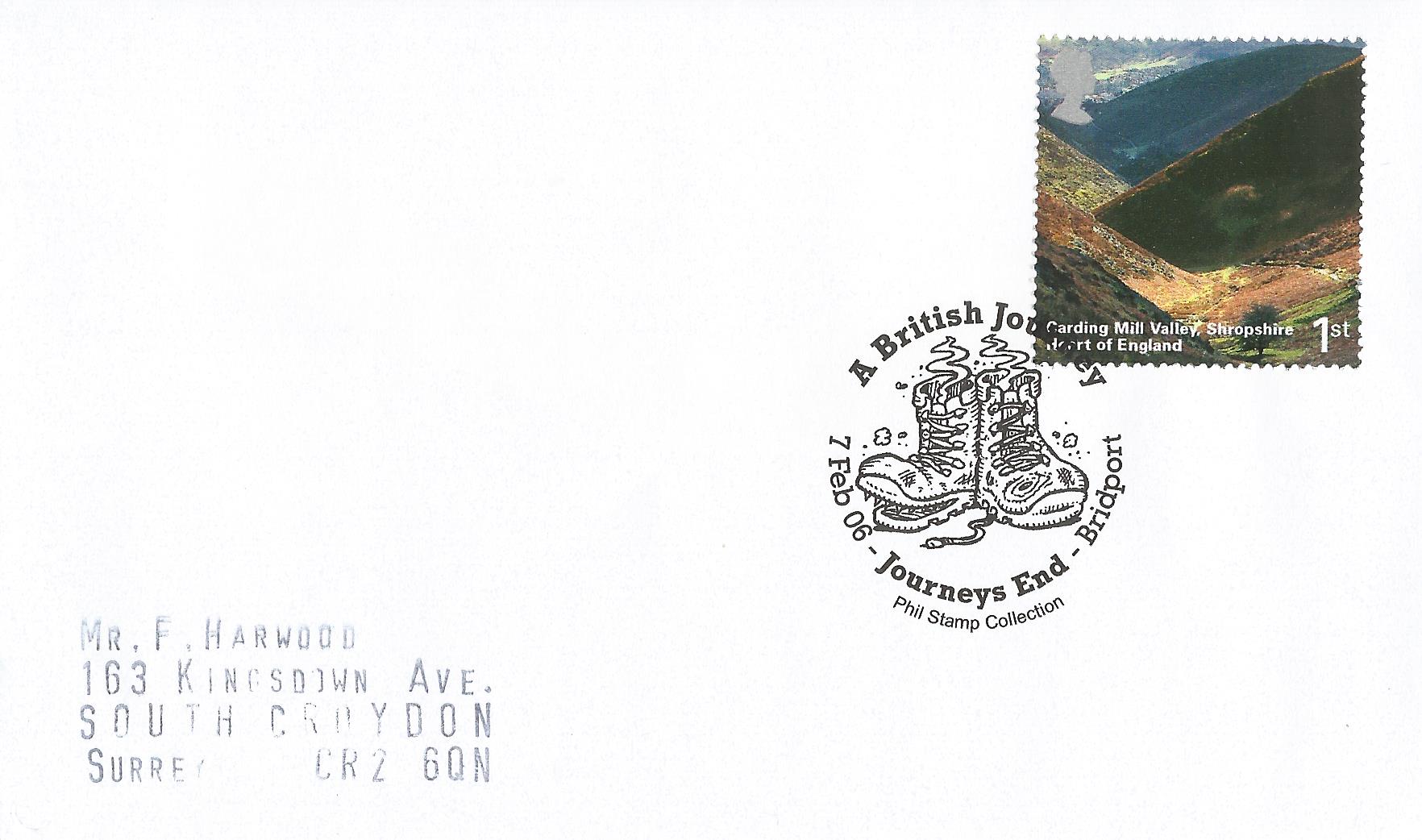 A British Journey Phil Stamp Collection Journeys End Bridport_15778
