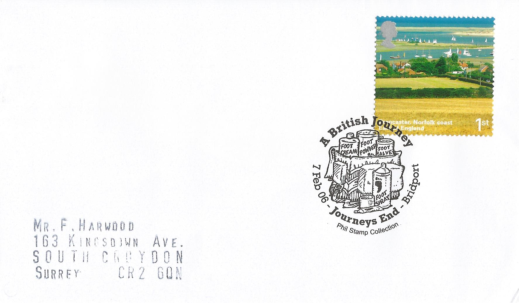 A British Journey Phil Stamp Collection Journeys End Bridport_15779