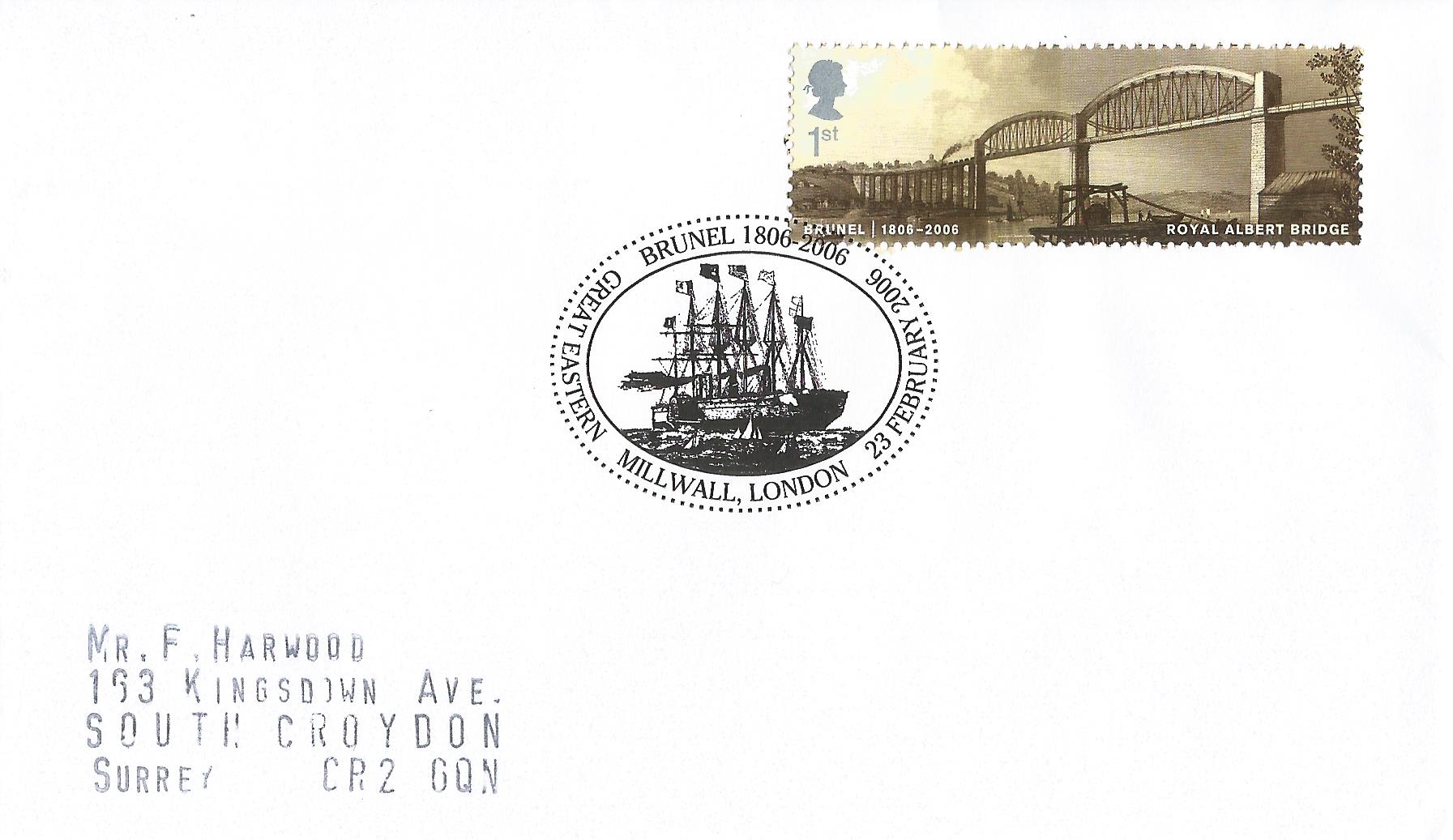 Brunel 1806-2006 Great Western Millwall London_15786